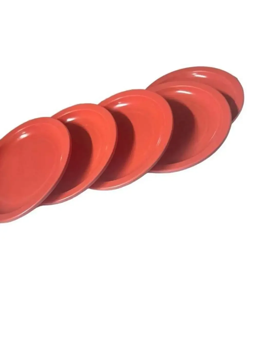 Set of 5 Vintage King-Line 104 Melamine Plates by Nemir Industries